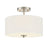 Meridian Modern 2 Light Semi Flush