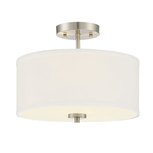 Meridian Modern 2 Light Semi Flush