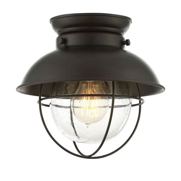 Savoy House 1-Light 9" Ceiling Light, Oil Rubbed Bronze - M60009ORB