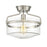 Meridian Modern 1 Light Semi Flush