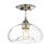 Meridian Modern 1 Light 10" Semi Flush Mount