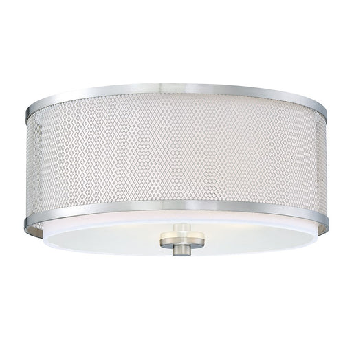 Savoy House 3-Light Ceiling Light, Brushed Nickel - M60018BN