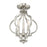 Savoy House 3Lt Convertible Semi-Flush or Pendant, Nickel - M60055PN