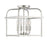 Savoy House 4-Light Ceiling Light, Polished Nickel