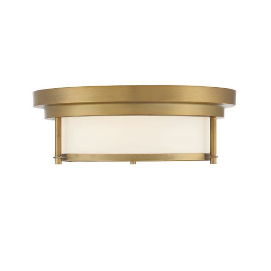 Savoy House 2-Light 4.5" Ceiling Light, Natural Brass 062 - M60062NB