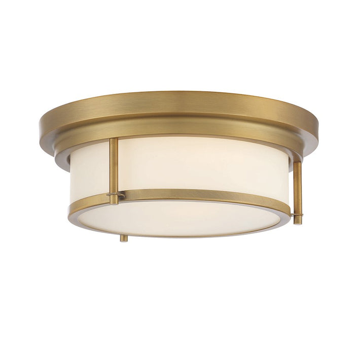 Savoy House 2-Light 4.5" Ceiling Light, Brass