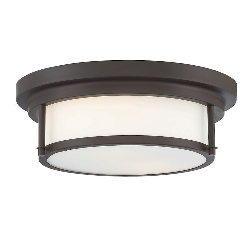 Savoy House 2-Light 4.5" Ceiling Light, Oil Rubbed Bronze