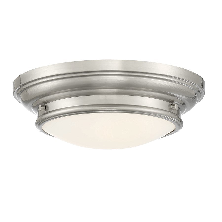 Savoy House 2-Light 4.5" Ceiling Light, Brushed Nickel 063 - M60063BN