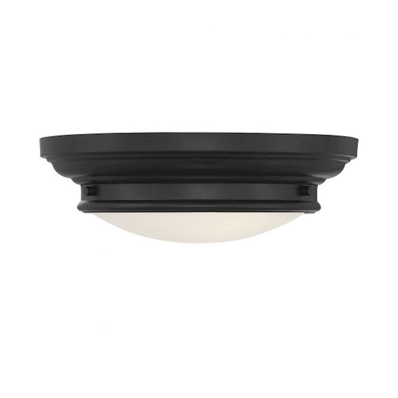 Savoy House 2-Light 4.5" Ceiling Light, Matte Black