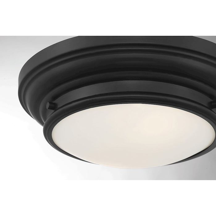 Savoy House 2-Light 4.5" Ceiling Light, Matte Black