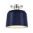 Savoy House 1-Light Ceiling Light, Navy Blue/Polished Nickel - M60067NBLPN