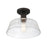 Savoy House 1-Light 13" Ceiling Light, Oil Rubbed Bronze