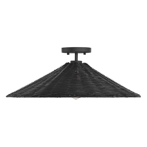 Meridian 1 Light Semi-Flush, Matte Black - M60074MBK