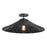 Meridian 1 Light Semi-Flush, Matte Black