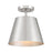 Savoy House Meridian 1Lt Ceiling Light, Brushed Nickel - M60076BN