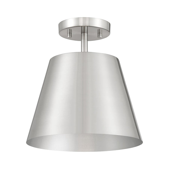 Savoy House Meridian 1Lt Ceiling Light, Brushed Nickel