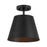 Savoy House Meridian 1Lt Ceiling Light, Black - M60076MBK