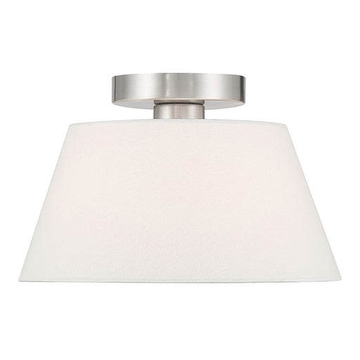 Savoy House Meridian 3Lt Ceiling Light, Brushed Nickel - M60077BN