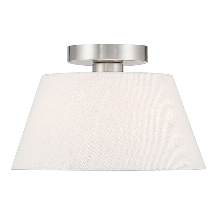 Savoy House Meridian 3Lt Ceiling Light, Brushed Nickel - M60077BN