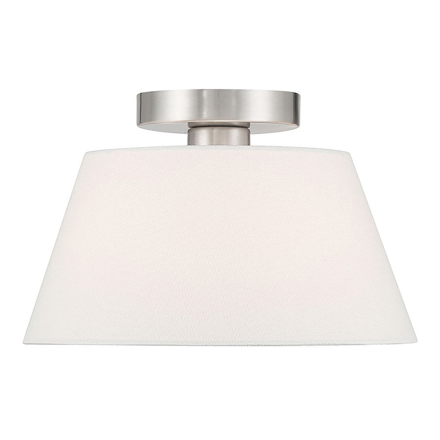 Savoy House Meridian 3Lt Ceiling Light, Brushed Nickel - M60077BN