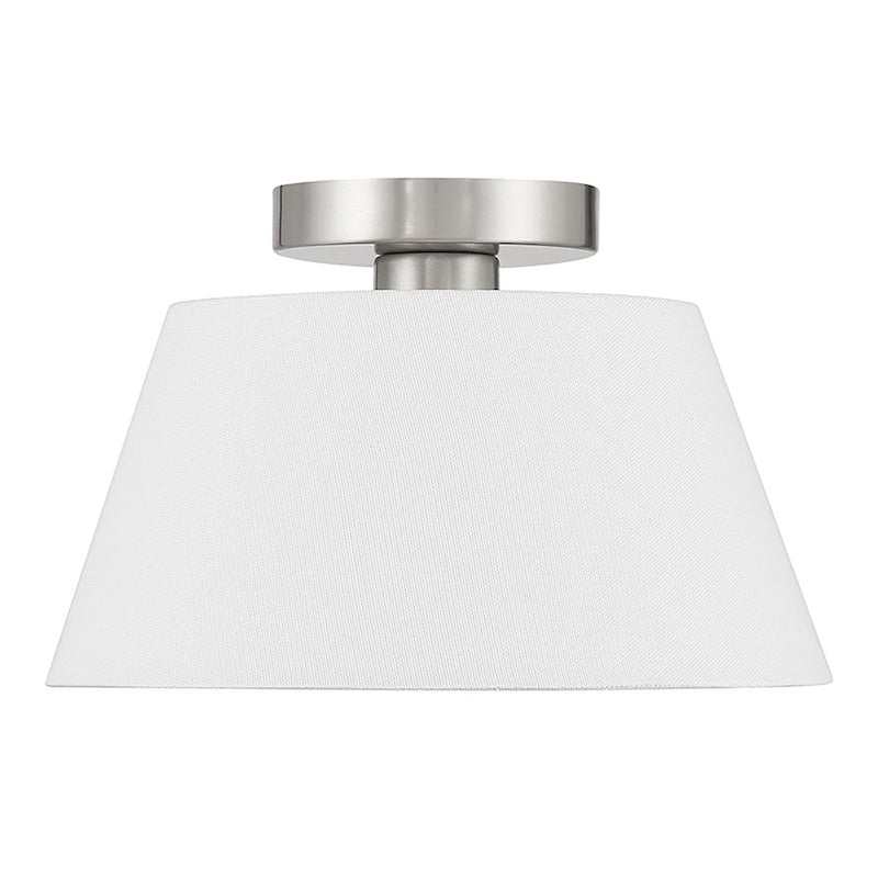 Savoy House Meridian 3Lt Ceiling Light, Brushed Nickel
