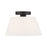 Savoy House Meridian 3Lt Ceiling Light, Black - M60077MBK