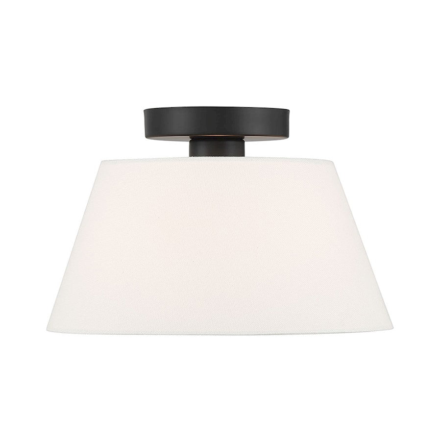 Savoy House Meridian 3Lt Ceiling Light, Black - M60077MBK