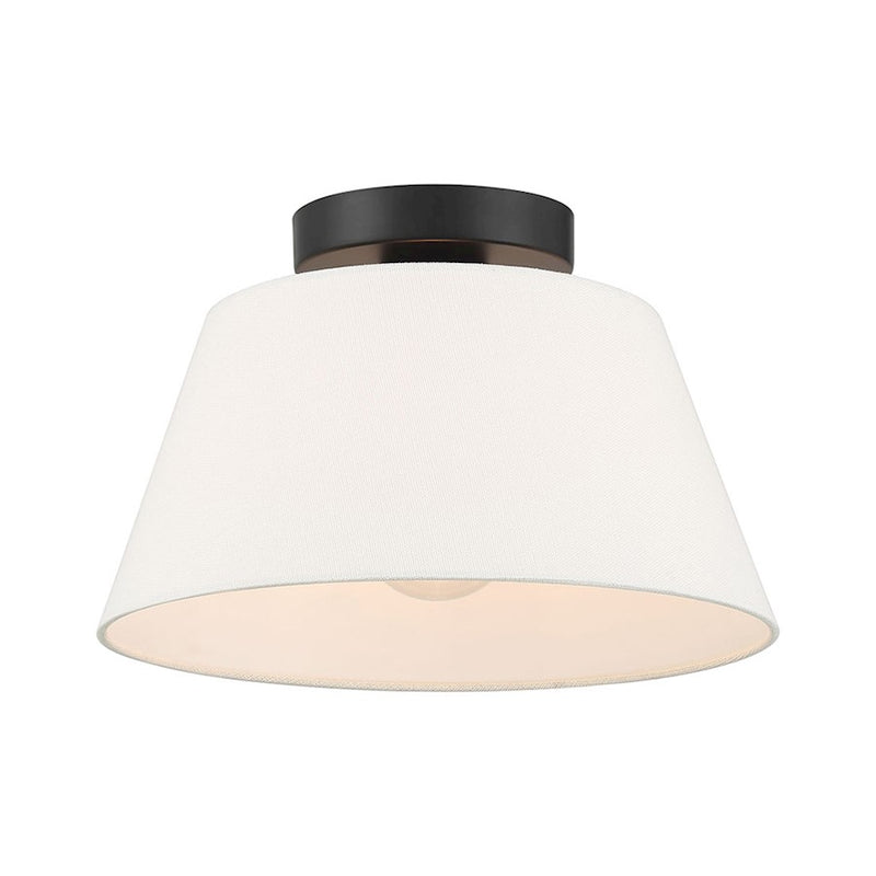 Savoy House Meridian 3Lt Ceiling Light, Black