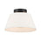 Savoy House Meridian 3Lt Ceiling Light, Black