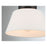 Savoy House Meridian 3Lt Ceiling Light, Black