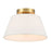 Savoy House Meridian 3Lt Ceiling Light, Natural Brass