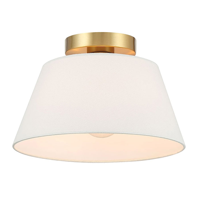 Savoy House Meridian 3Lt Ceiling Light, Natural Brass