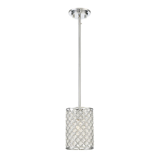 Savoy House 1-Light 6" Mini Pendant, Chrome - M70017CH