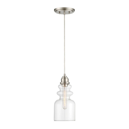 Savoy House 1-Light 10" Mini Pendant, Brushed Nickel - M70018BN