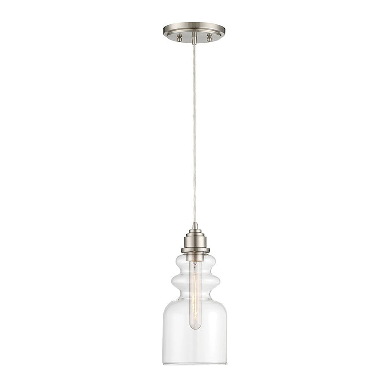 Meridian Industrial 1 Light 10" Mini Pendant
