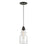 Savoy House 1-Light 10" Mini Pendant, Oil Rubbed Bronze/Curve - M70018ORB