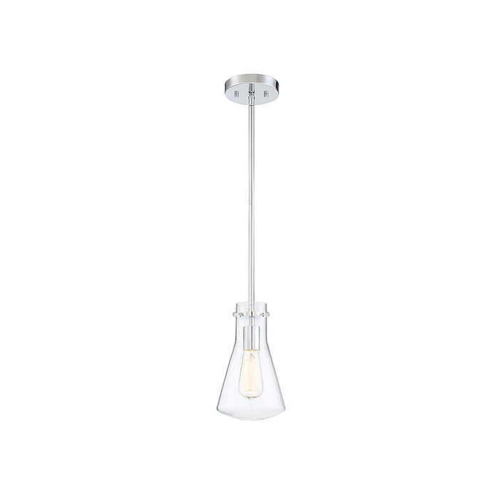 Savoy House 1-Light 11" Pendant, Chrome