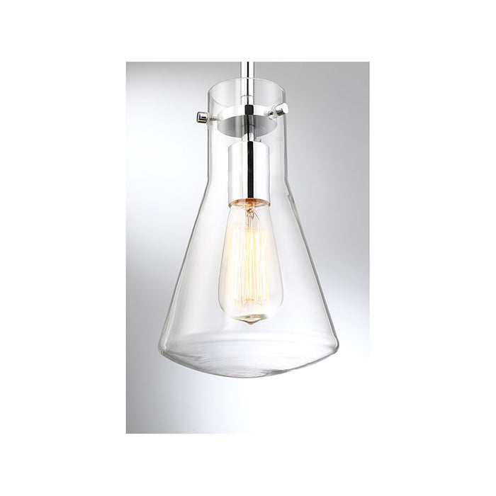 Savoy House 1-Light 11" Pendant, Chrome