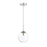Meridian Industrial 1 Light Mini Pendant