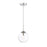 Savoy House 1-Light 8" Mini Pendant, Chrome - M70067CH