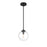 Meridian Industrial 1 Light Mini Pendant