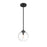 Savoy House 1-Light 8" Orb Mini Pendant, Matte Black