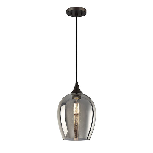 Savoy House 1-Light 15" Mini Pendant, Oil Rubbed Bronze - M70076ORB