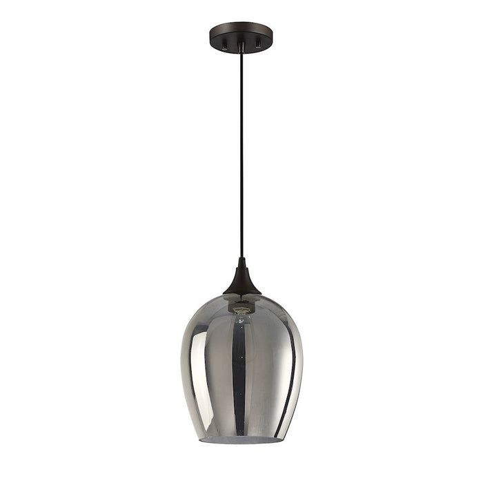 Savoy House 1-Light 15" Mini Pendant, Oil Rubbed Bronze