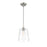 Savoy House 1-Light 12" Pendant, Brushed Nickel