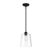 Savoy House 1-Light 12" Pendant, Matte Black - M70081MBK