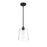 Savoy House 1-Light 12" Pendant, Oil Rubbed Bronze/Clear Cone