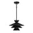 Savoy House 1-Light 14" Pendant, Matte Black/Black Metal - M70096MBK