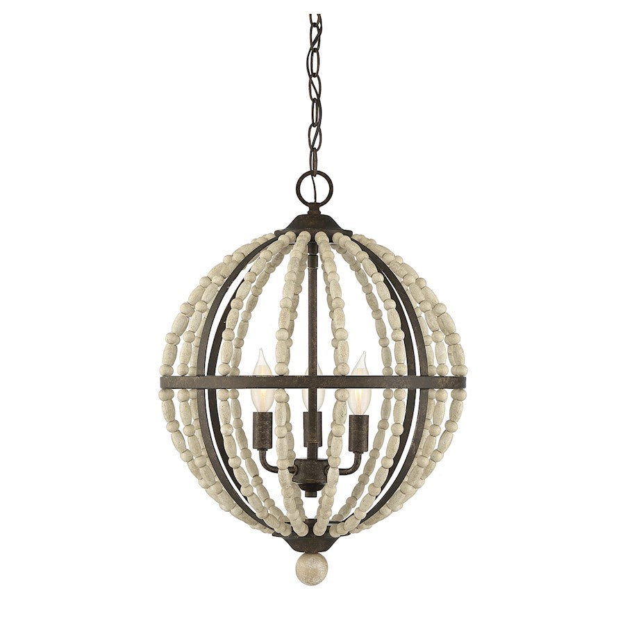 Savoy House 3-Light Pendant, Avignon - M70099AV