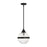 Savoy House 1-Light 10" Mini Pendant, Matte Black - M70100MBK